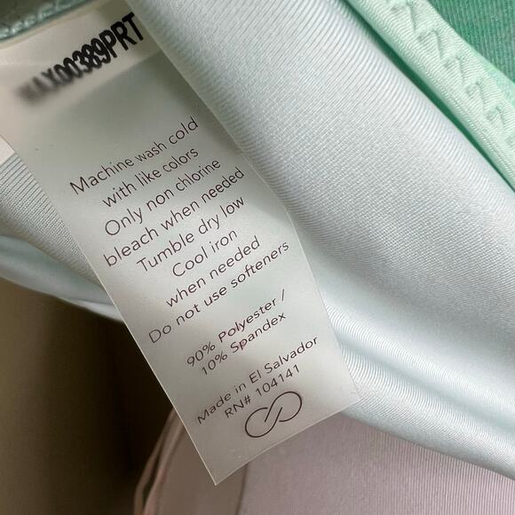 Calia by Carrie Underwood Tank Top SMALL Mint Havana Boho Strappy Athletic NEW - Picture 9 of 10